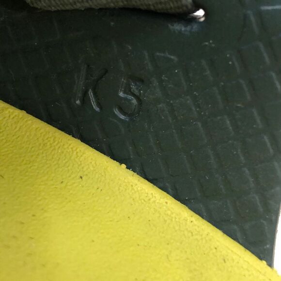 CHACO Youth Kid's Chaco Chillos Slide Sandals Scarab Green Size 5 - Picture 4 of 4